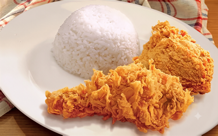 Nasi Ayam Tepung