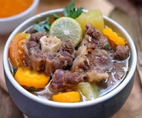 Sop Buntut + Nasi